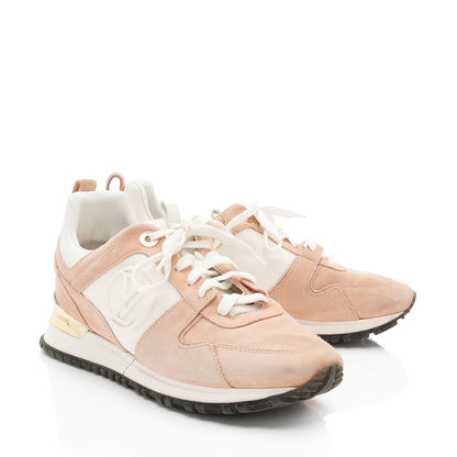 Louis Vuitton Suede Leather Run Away Sneakers - Size 6.5 / 36.5 (SHF-FmwUfQ)