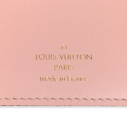 LOUIS VUITTON TAURILLON CAPUCINES COMPACT WALLET ROSE