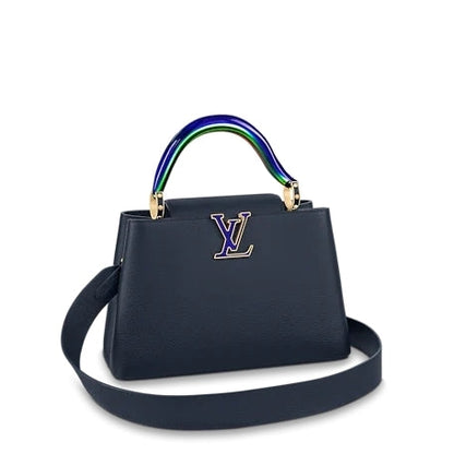 LOUIS VUITTON CAPUCINES MURANO MM TAURILLON RESIN