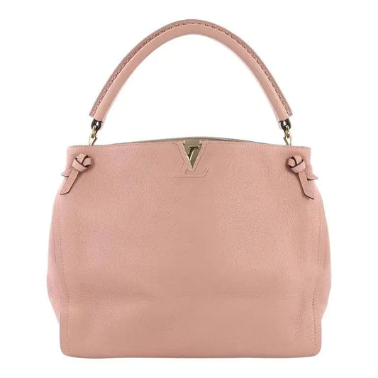 LOUIS VUITTON TOURNON LEATHER MM HANDBAG