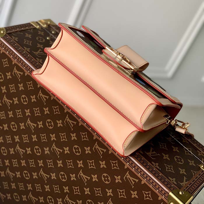 Louis Vuitton Unisex LVxYK Dauphine MM Monogram Coated Canvas 3D Painted Dots Print