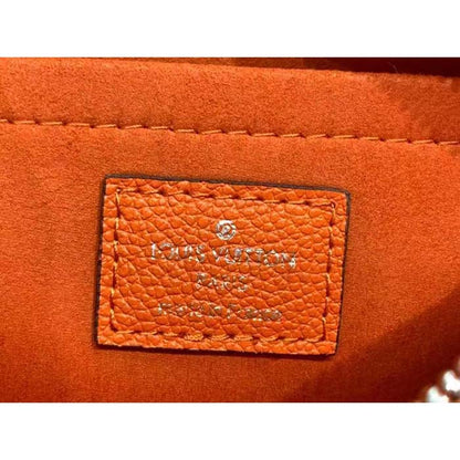 Louis Vuitton Women LV Marellini Handbag Orange Minnesota Epi Grained Smooth Cowhide Leather