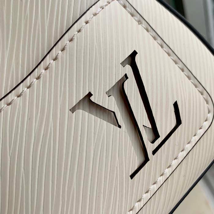 Louis Vuitton Women LV Marellini Handbag Quartz White Epi Grained Cowhide Leather