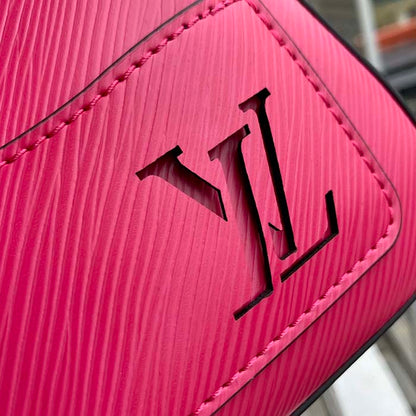 Louis Vuitton Women LV Marellini Handbag Rose Miami Pink Epi Grained Cowhide Leather