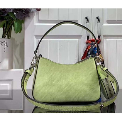 Louis Vuitton Women LV Marellini Handbag Vert Noto Green Epi Grained Smooth Cowhide Leather