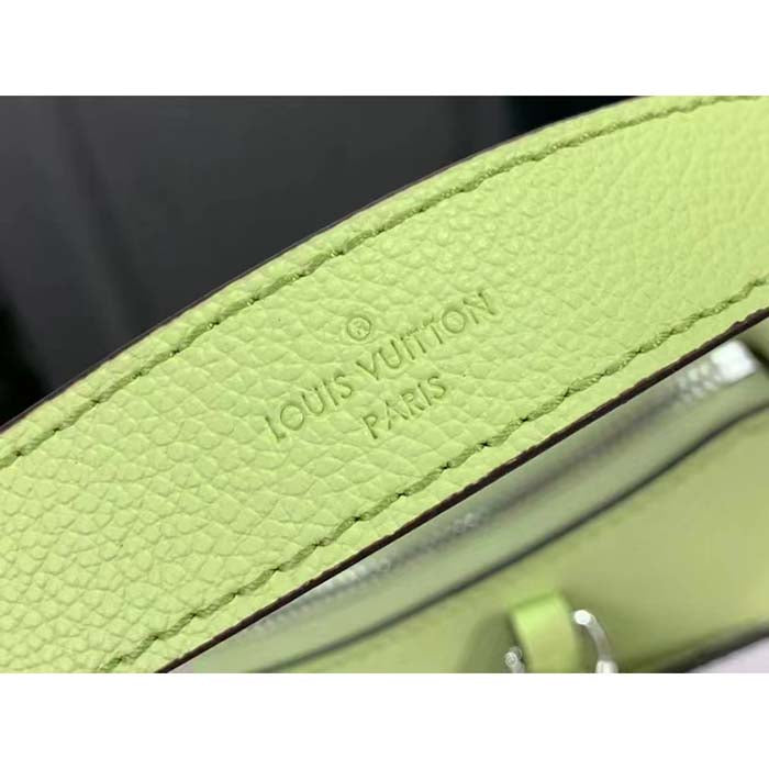 Louis Vuitton Women LV Marellini Handbag Vert Noto Green Epi Grained Smooth Cowhide Leather