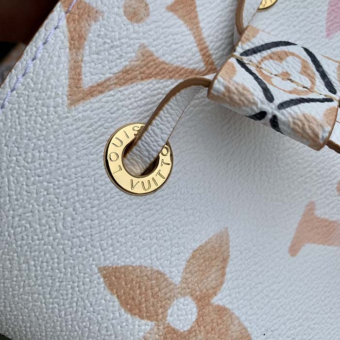 Louis Vuitton Women LV Néonoé BB Beige Monogram Coated Canvas Textile Lining