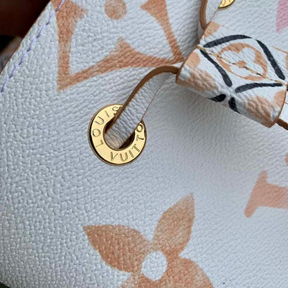 Louis Vuitton Women LV Néonoé BB Beige Monogram Coated Canvas Textile Lining