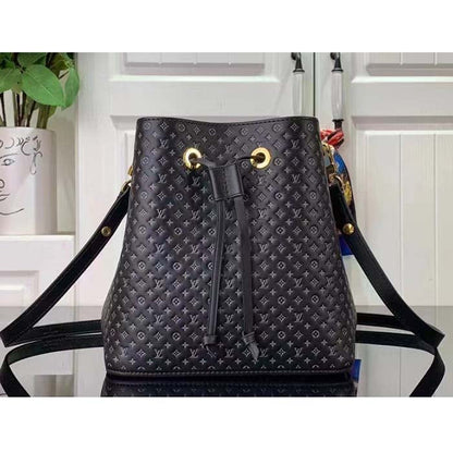 Louis Vuitton Women LV Néonoé BB Black Calfskin Calfskin