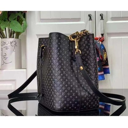 Louis Vuitton Women LV Néonoé BB Black Calfskin Calfskin