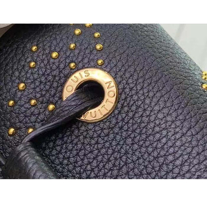 Louis Vuitton Women LV Néonoé BB Black Monogram Empreinte Grained Cowhide Leather Studs