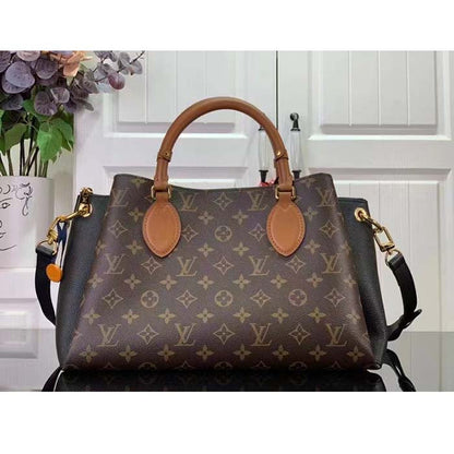 Louis Vuitton Women LV Opéra MM Black Monogram Coated Canvas Cowhide Leather