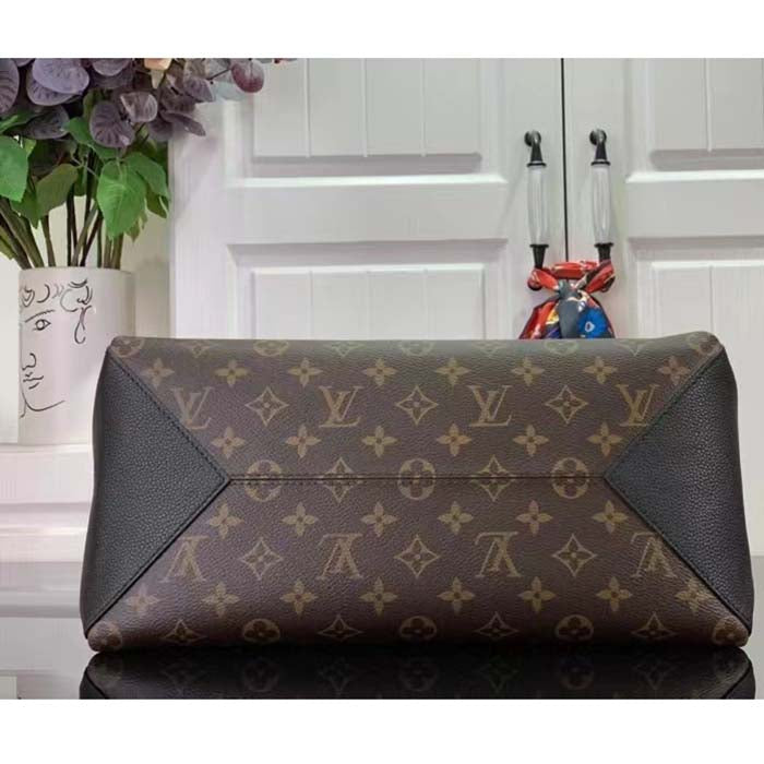 Louis Vuitton Women LV Opéra MM Black Monogram Coated Canvas Cowhide Leather