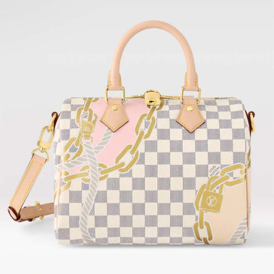 Louis Vuitton Women LV Speedy Bandoulière 25 New Spring Collection Nautical