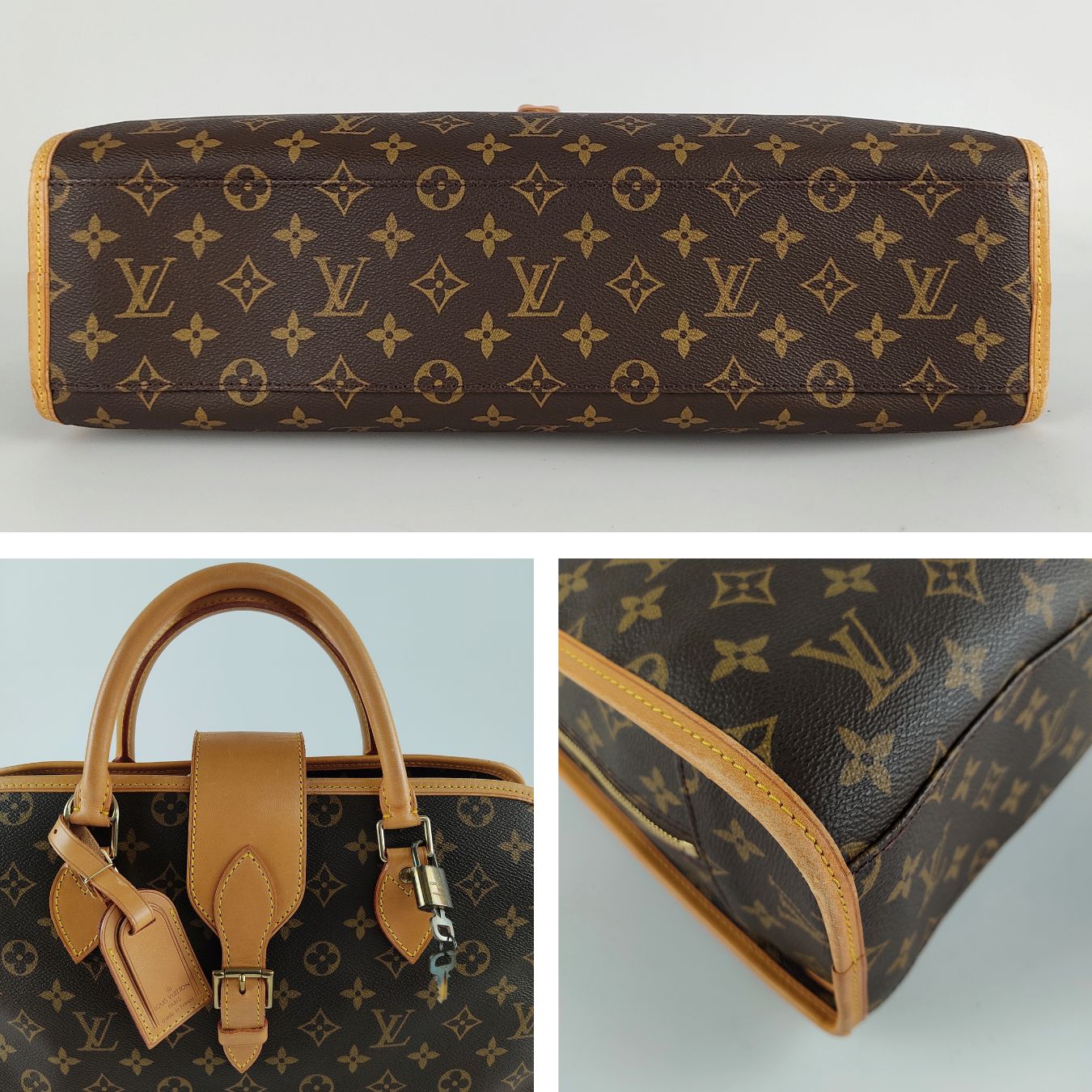 LOUIS VUITTON Rivoli monogram handbag