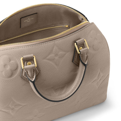 LOUIS VUITTON SPEEDY BANDOULIÈRE 25 EMPREINTE LEATHER HANDBAG