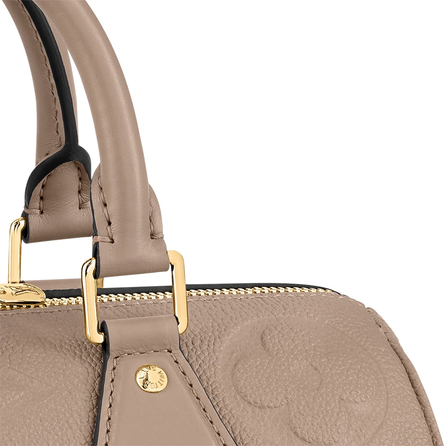 LOUIS VUITTON SPEEDY BANDOULIÈRE 25 EMPREINTE LEATHER HANDBAG