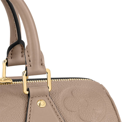 LOUIS VUITTON SPEEDY BANDOULIÈRE 25 EMPREINTE LEATHER HANDBAG