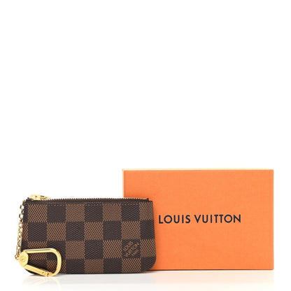 LOUIS VUITTON POCHETTE CLES DAMIER EBENE