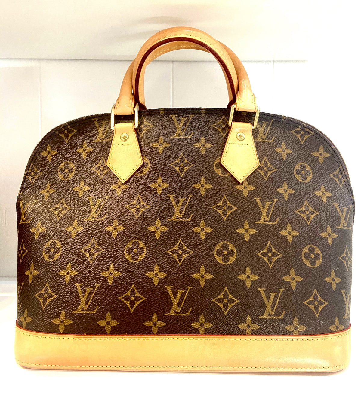 LOUIS VUITTON MONOGRAM ALMA PM HANDBAG