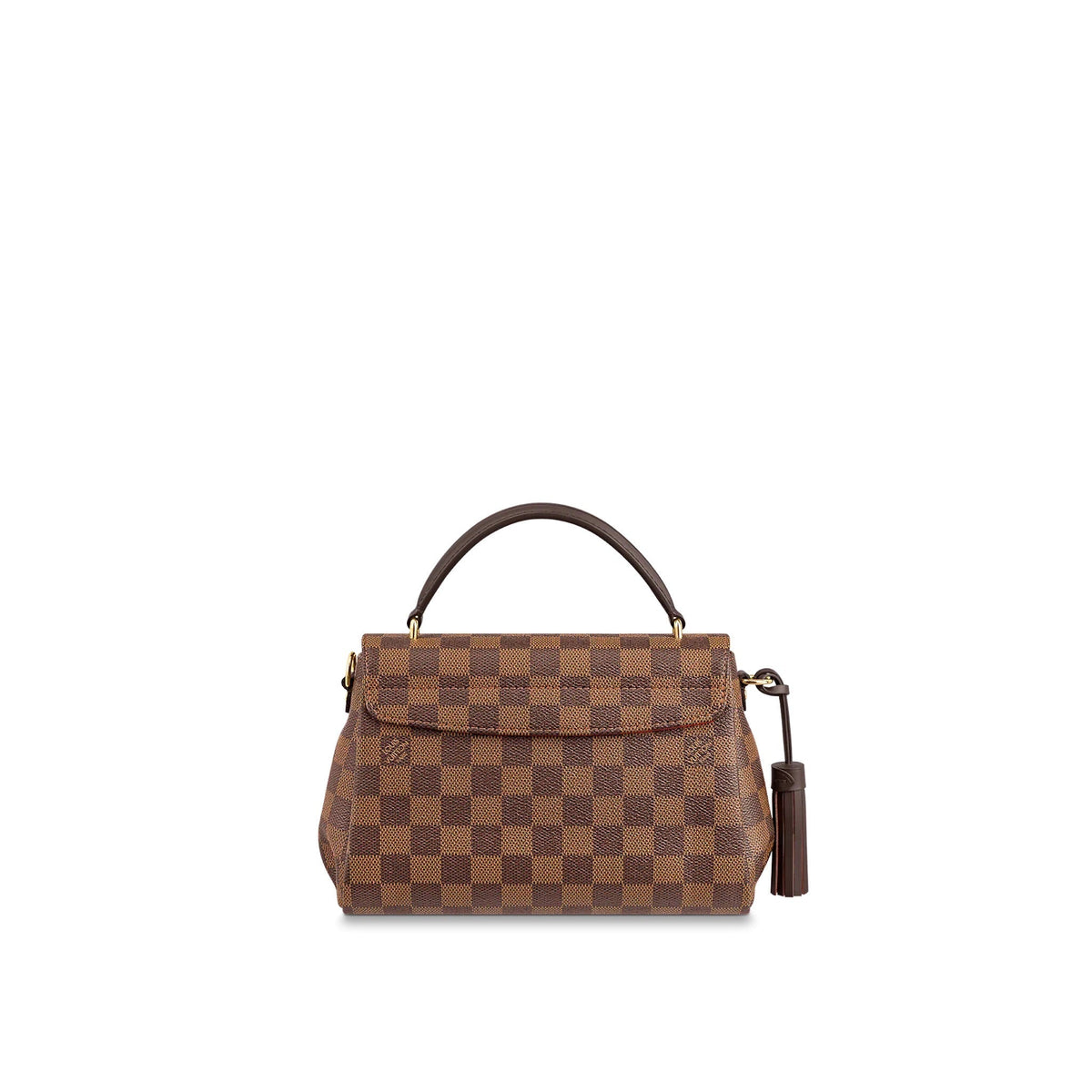 LOUIS VUITTON CROISETTE DAMIER EBENE SHOULDER BAG
