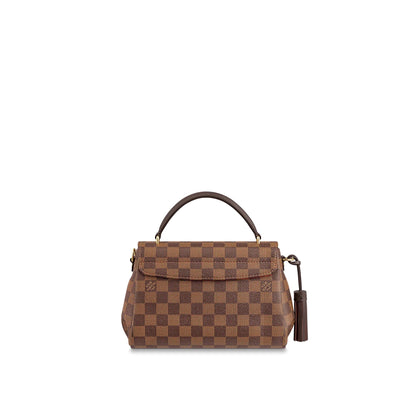 LOUIS VUITTON CROISETTE DAMIER EBENE SHOULDER BAG