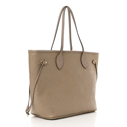 LOUIS VUITTON MONOGRAM EMPREINTE LEATHER NEVERFULL TOTE MM