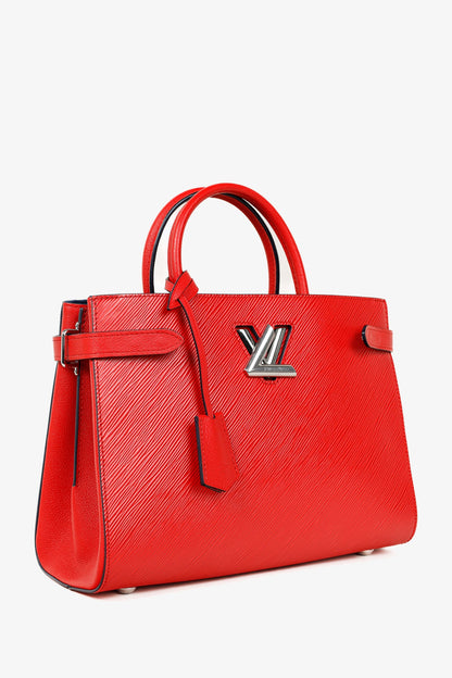 Louis Vuitton Twist Coquelicot Epi Leather Tote