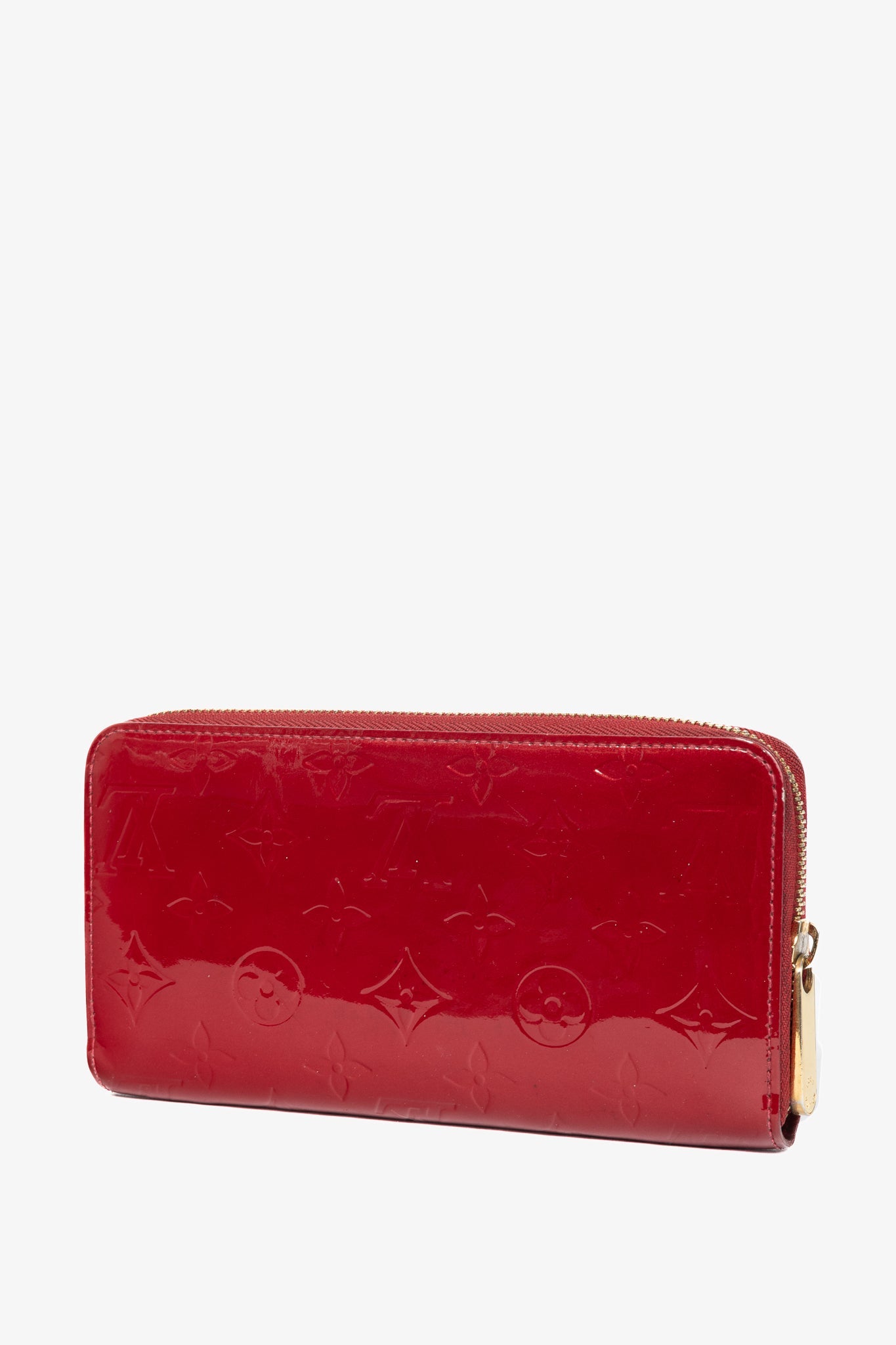 Louis Vuitton Zippy Pomme D'Amour Monogram Vernis Wallet