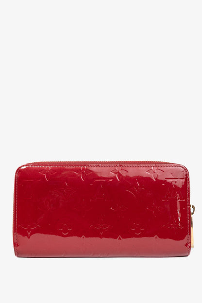 Louis Vuitton Zippy Pomme D'Amour Monogram Vernis Wallet