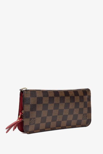 Louis Vuitton Insolite Monogram Canvas & Rouge Wallet