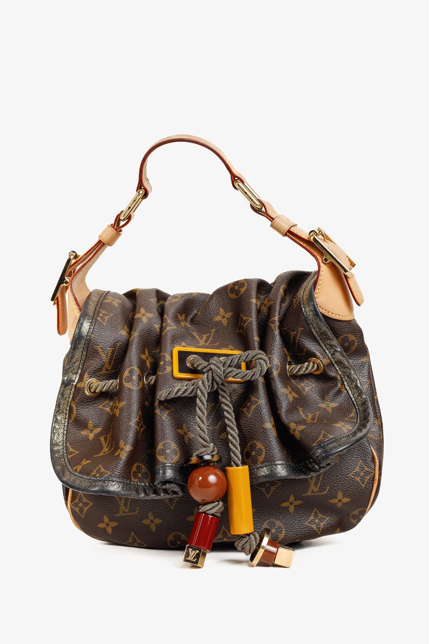 Louis Vuitton SS/09 Limited Edition Kalahari PM Monogram Canvas Bag