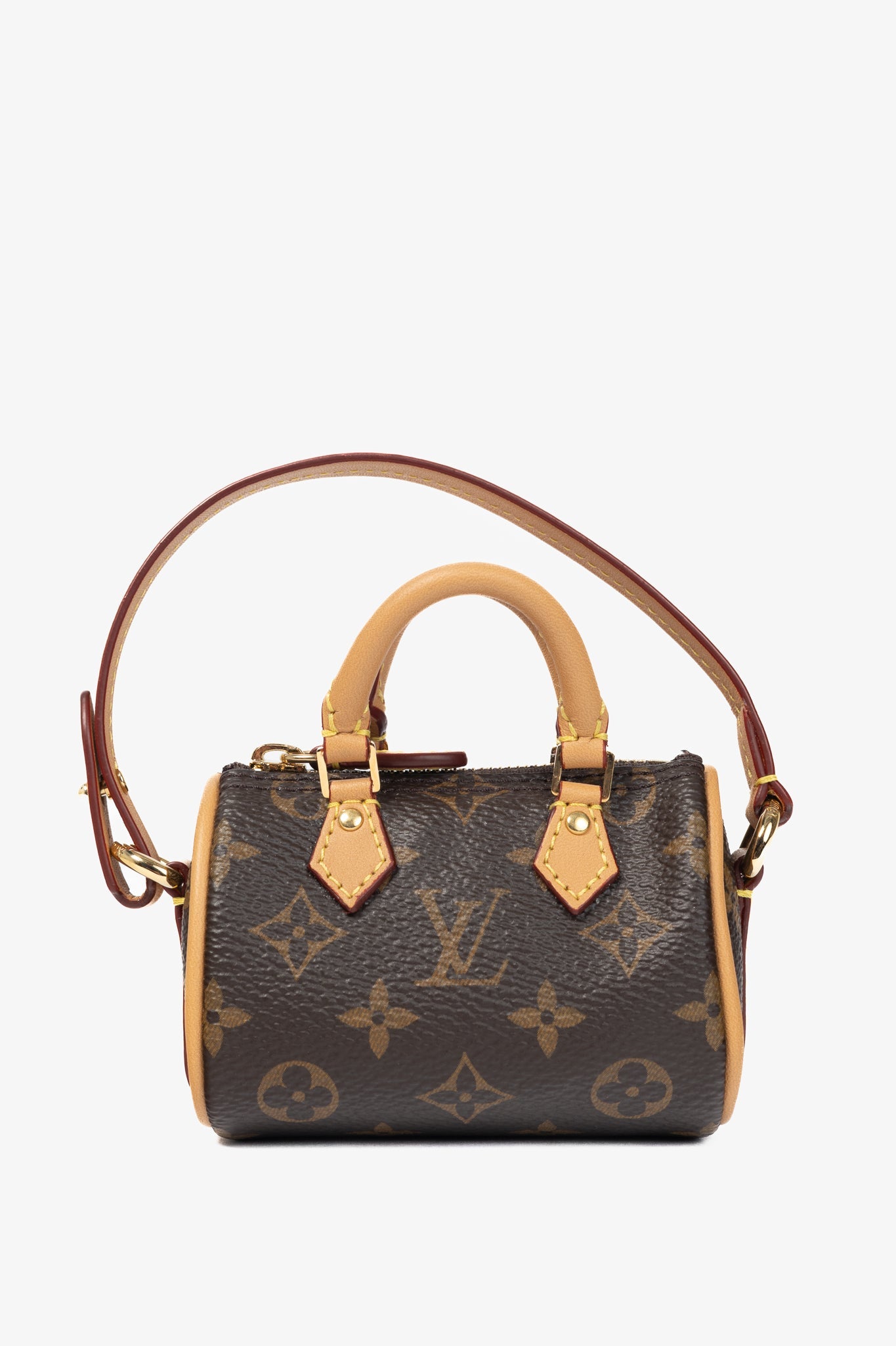 Louis Vuitton Micro Speedy Monogram Bag Charm