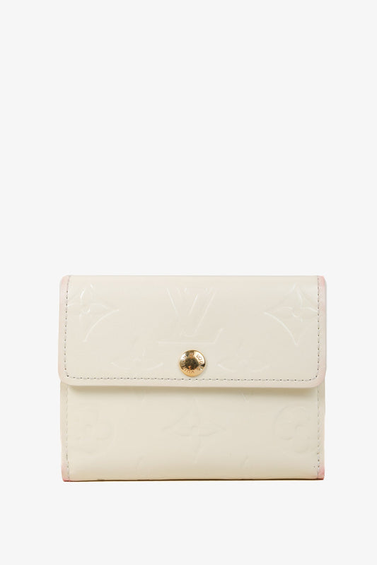 Louis Vuitton Ludlow Perle Monogram Vernis Compact Wallet