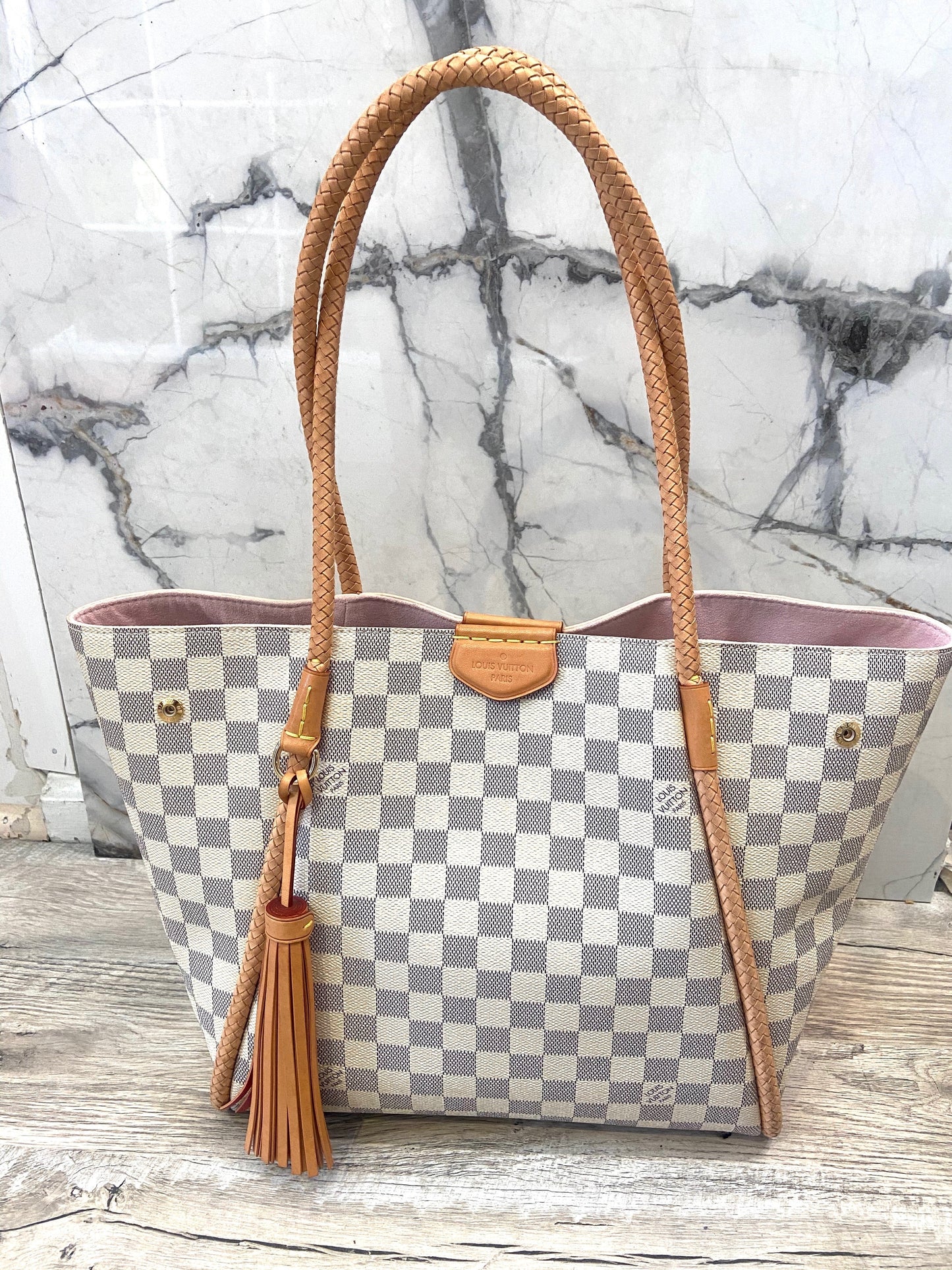 LOUIS VUITTON PROPRIANO DAMIER AZUR BAG