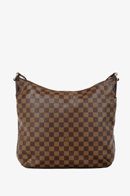 Louis Vuitton Bloomsbury GM Damier Ebene Canvas Shoulder Bag
