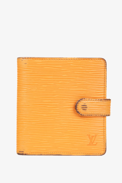 Louis Vuitton Mandarin Epi Leather Porte-Billets Compact Wallet