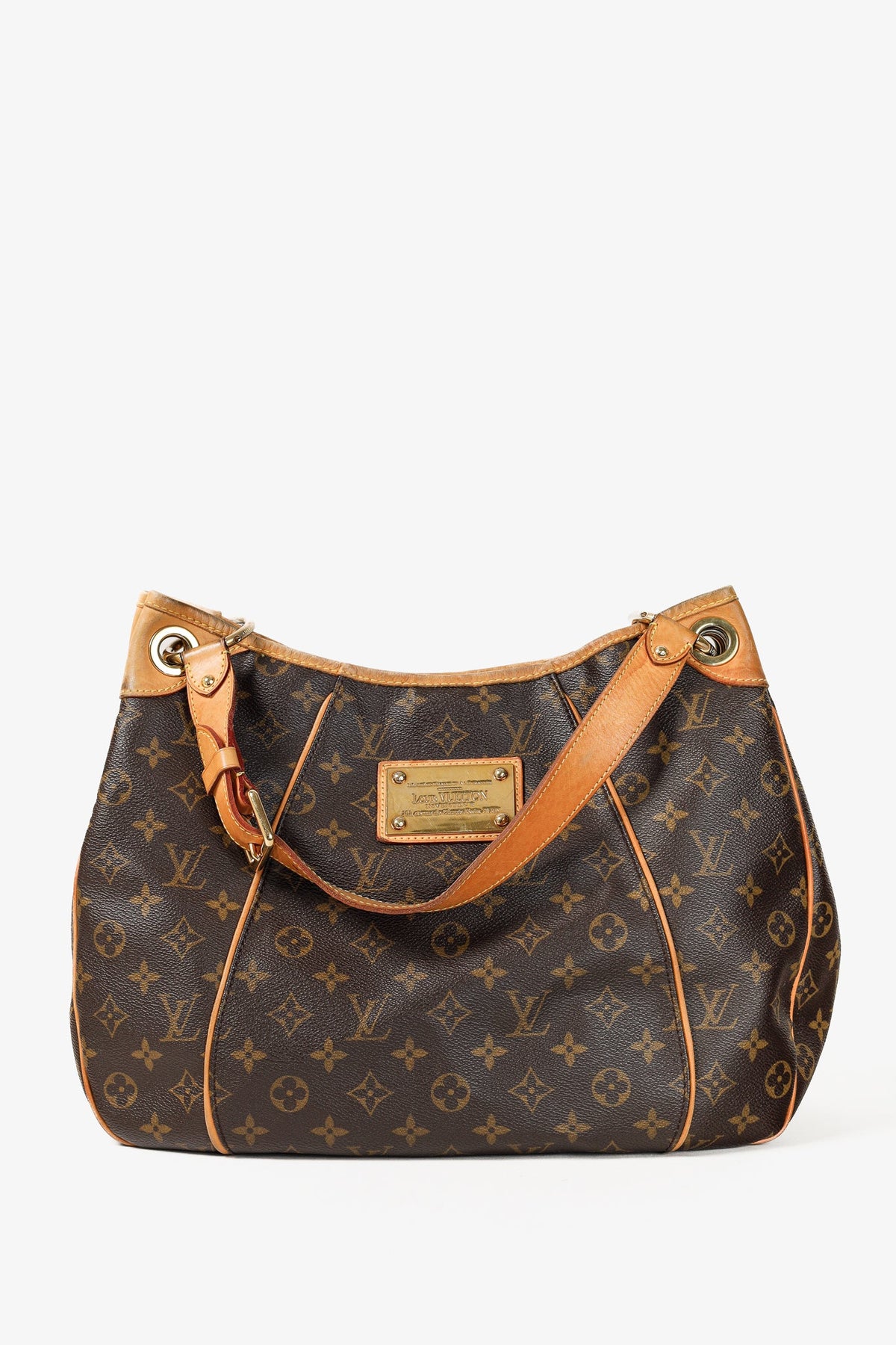 Louis Vuitton Galliera Brown Monogram Hobo Bag