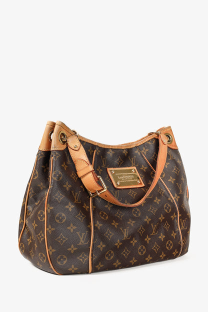 Louis Vuitton Galliera Brown Monogram Hobo Bag