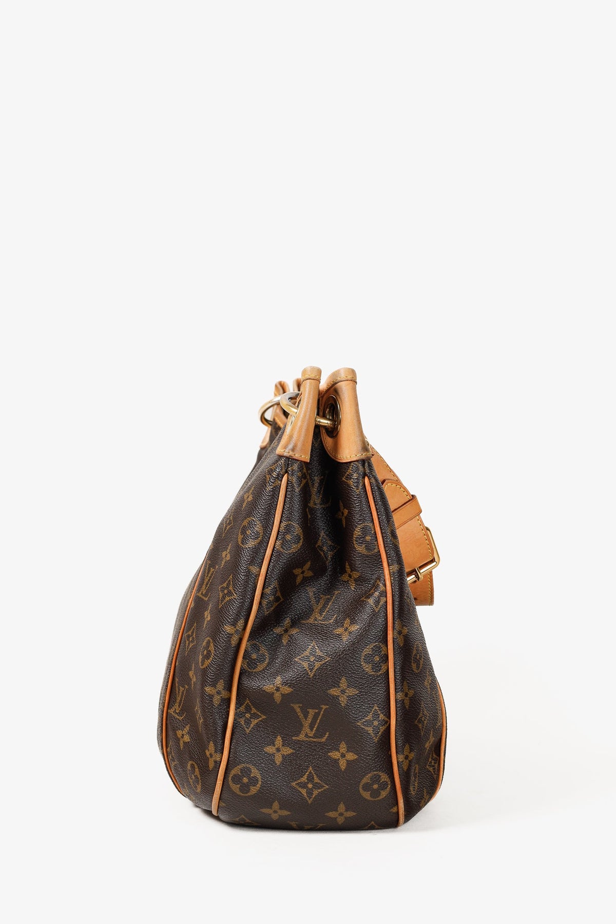 Louis Vuitton Galliera Brown Monogram Hobo Bag
