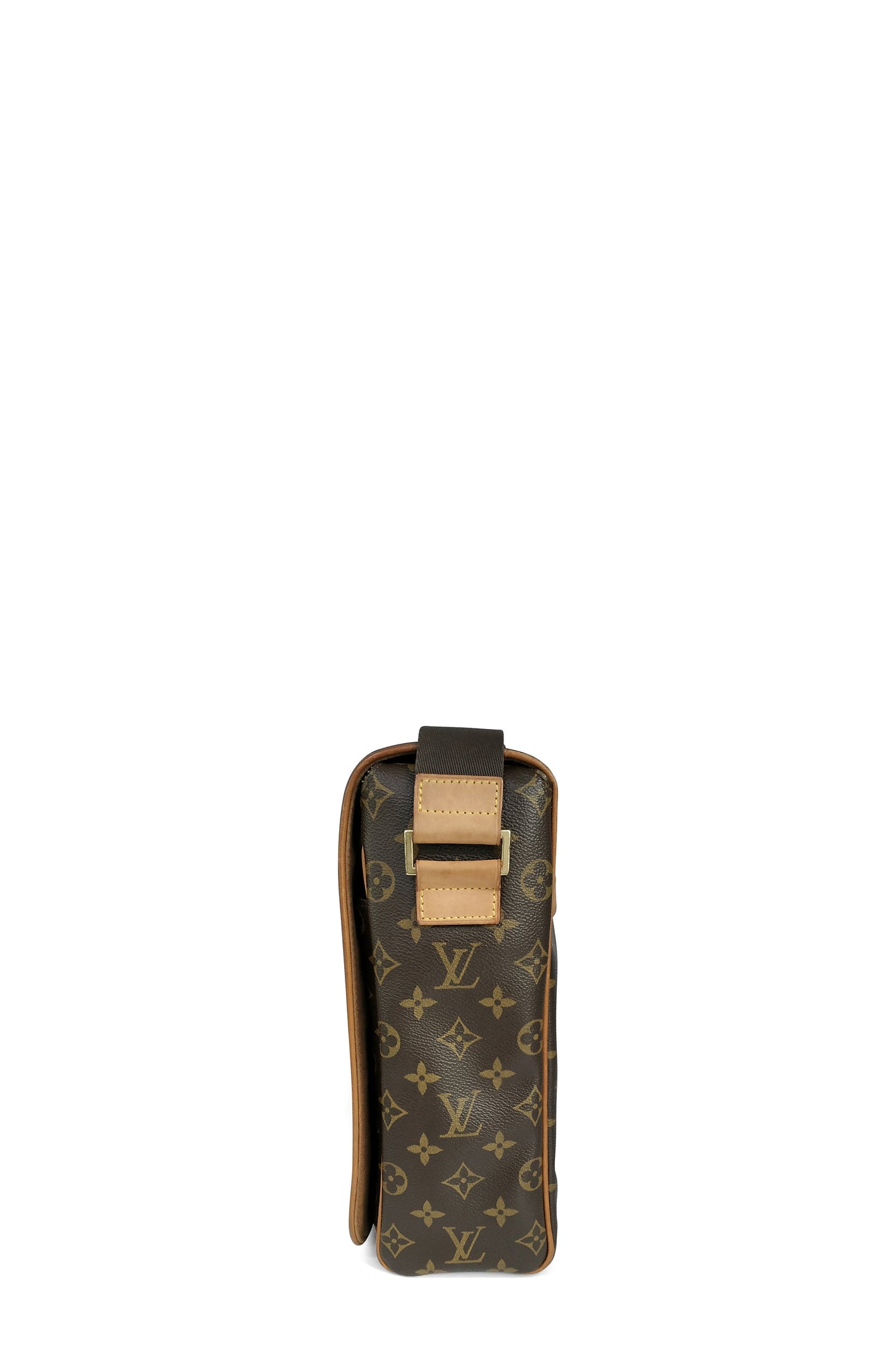 Monogram Abbesses Messenger Bag Brown