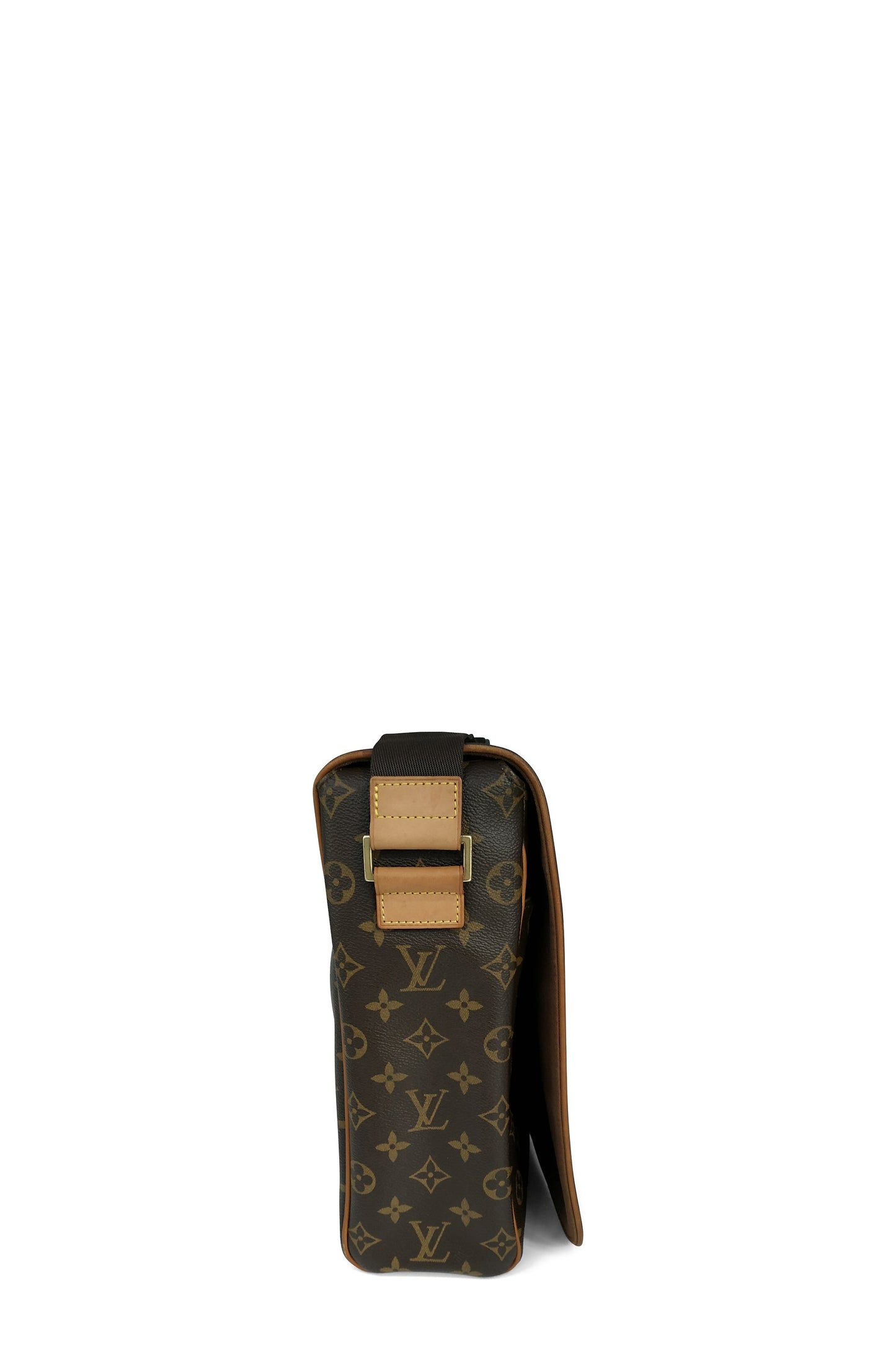 Monogram Abbesses Messenger Bag Brown
