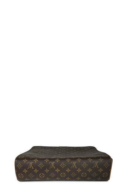 Monogram Abbesses Messenger Bag Brown