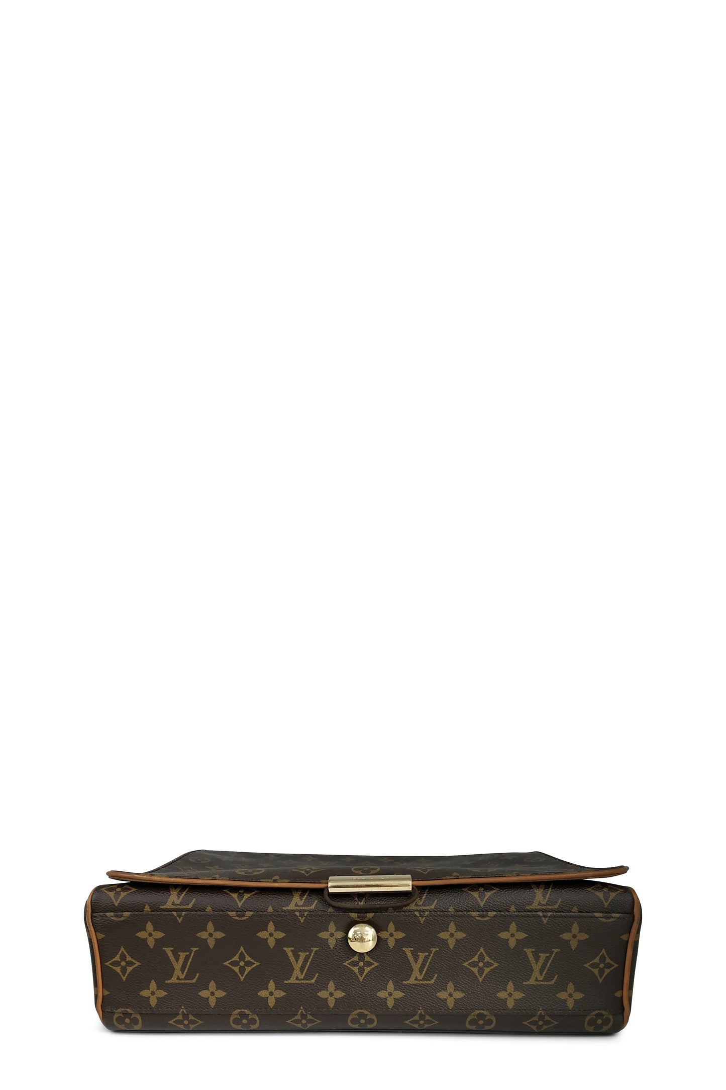 Monogram Abbesses Messenger Bag Brown