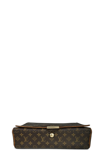 Monogram Abbesses Messenger Bag Brown
