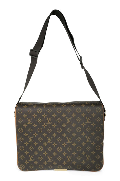 Monogram Abbesses Messenger Bag Brown