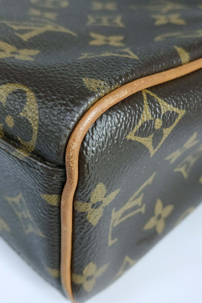 Monogram Abbesses Messenger Bag Brown