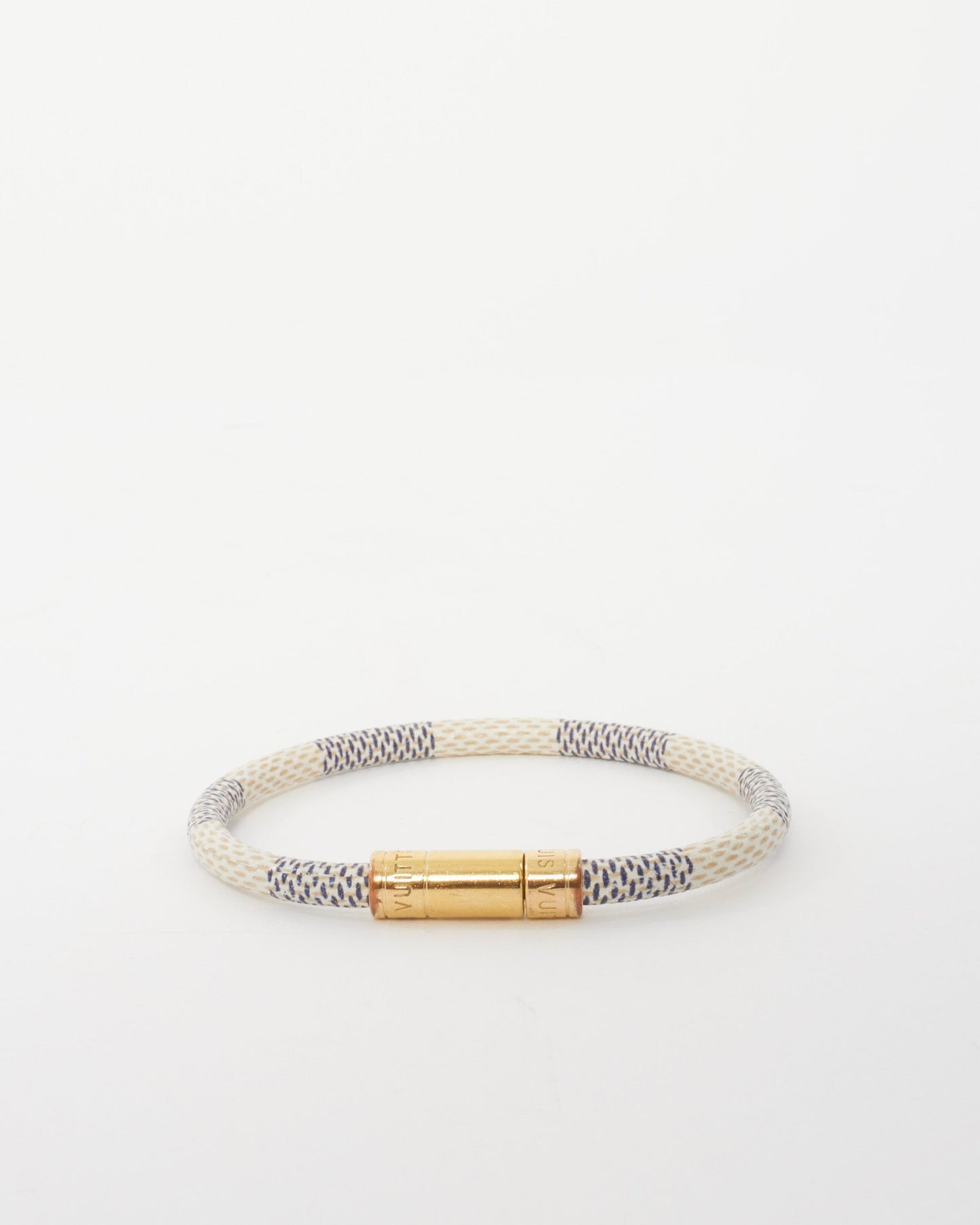 Louis Vuitton Damier Azur Keep It Bracelet