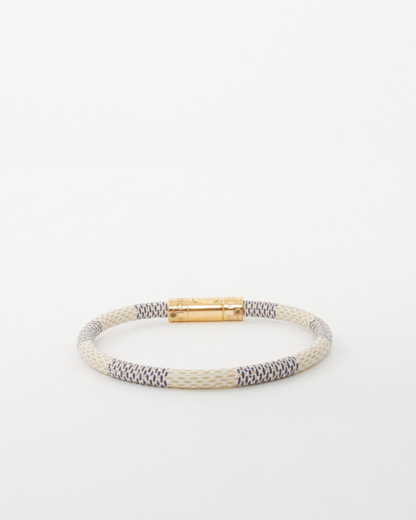 Louis Vuitton Damier Azur Keep It Bracelet