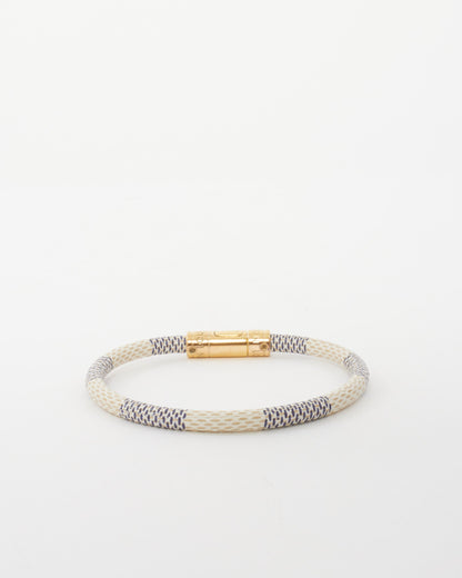 Louis Vuitton Damier Azur Keep It Bracelet